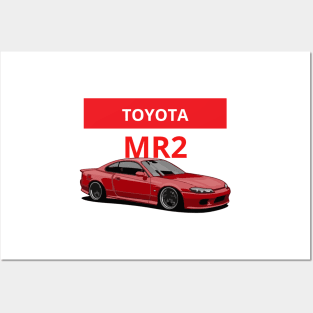 toyota mr2 Posters and Art